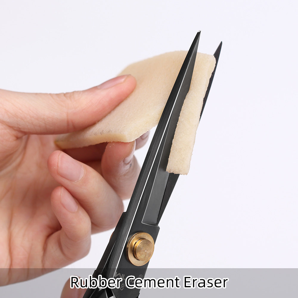 8.5 Inch Professional Metal Scissors Sharpness Cutting Leather | WUTA