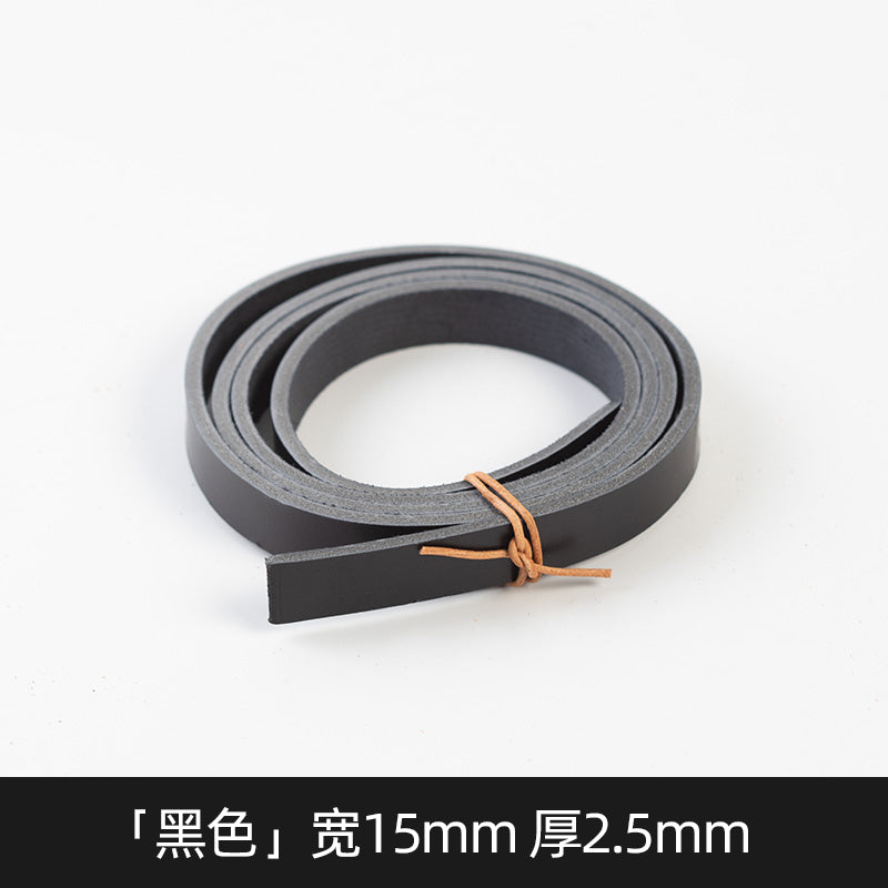 5/20/25/30mm Width Vegetable Tanned Leather Shoulder Strap | WUTA