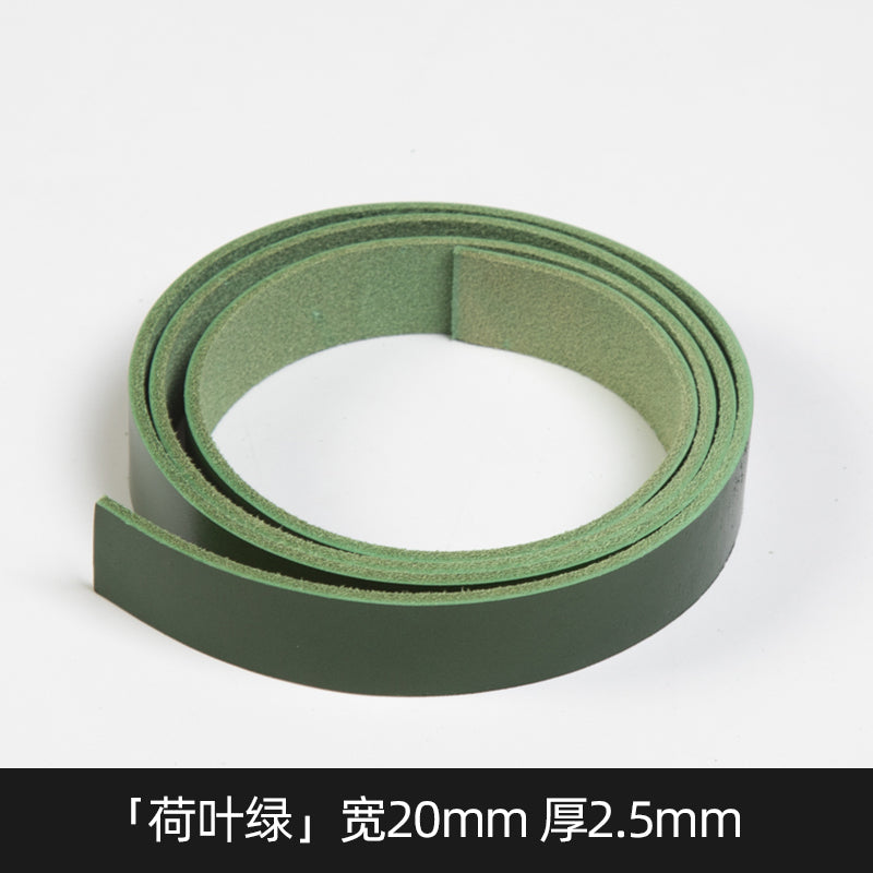 5/20/25/30mm Width Vegetable Tanned Leather Shoulder Strap | WUTA
