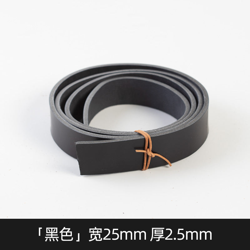 5/20/25/30mm Width Vegetable Tanned Leather Shoulder Strap | WUTA