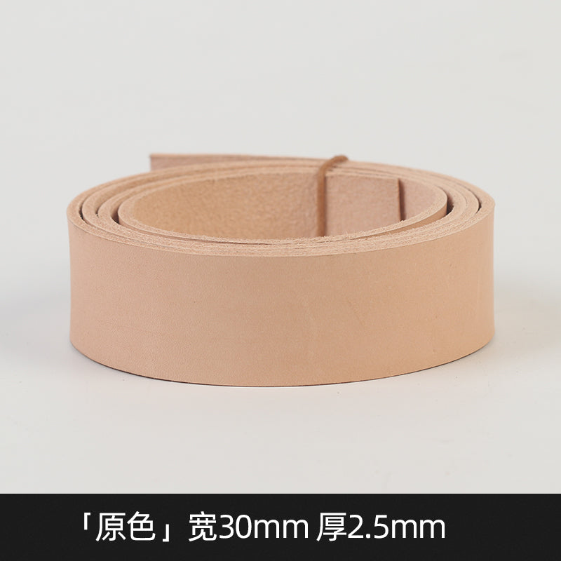 5/20/25/30mm Width Vegetable Tanned Leather Shoulder Strap | WUTA
