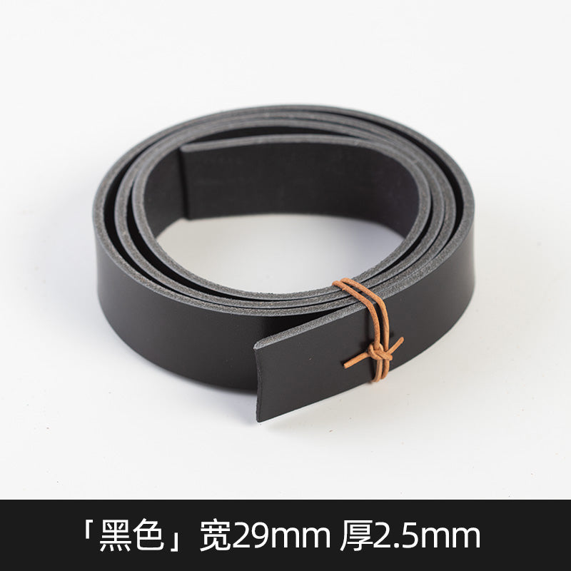 5/20/25/30mm Width Vegetable Tanned Leather Shoulder Strap | WUTA