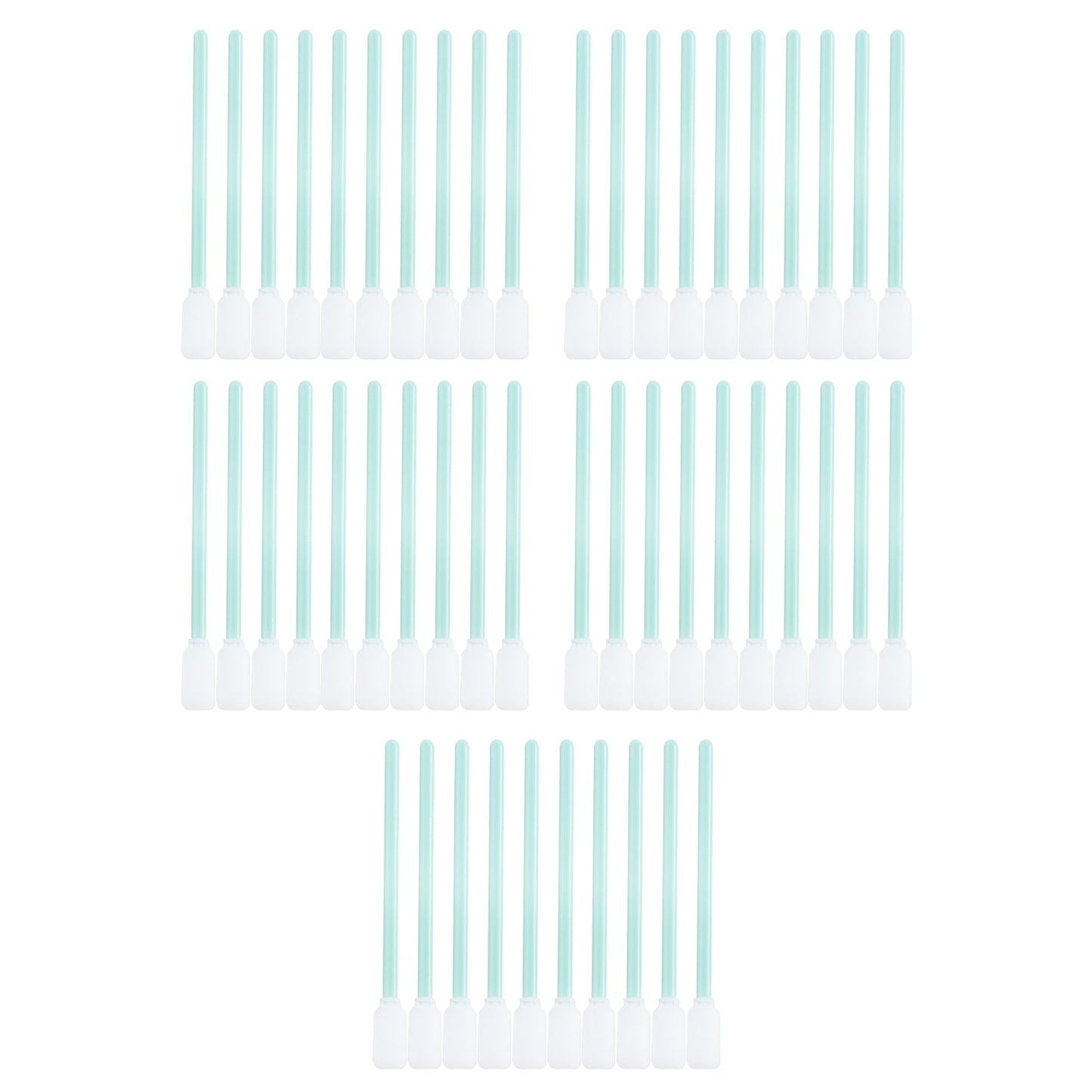 50pcs Craft Swabs Sponge Stick Cotton Swab | WUTA
