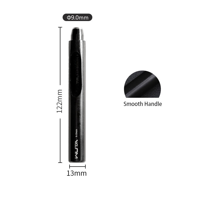 Round Hole Punch 0.5-24mm Black Leather Hollow Punch | WUTA