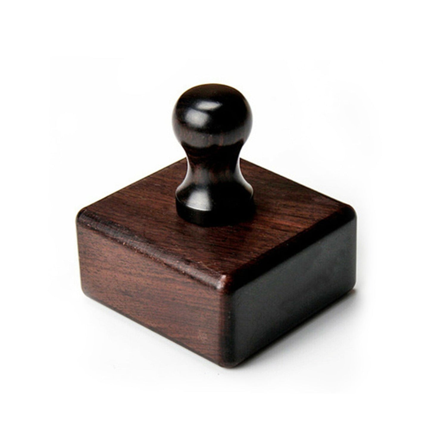 High Density Ebony Black Wood Leather Edge Burnisher Slicker | WUTA