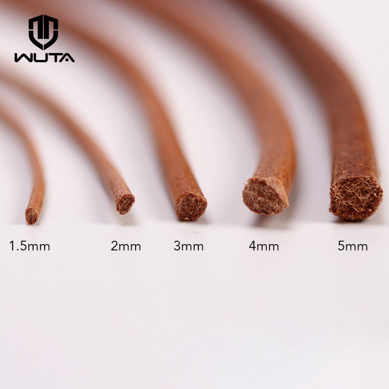Genuine Leather Cord 2-5-10 meters round leather rope | WUTA