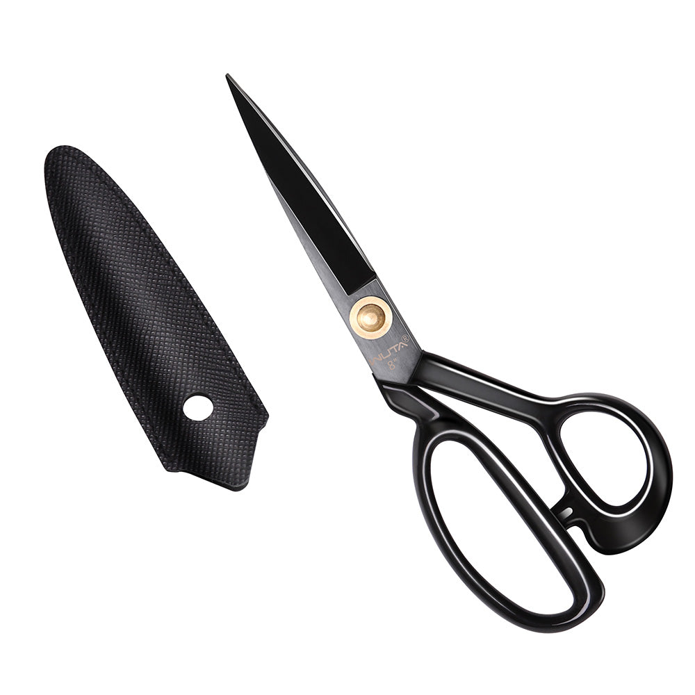 8.5 Inch Professional Metal Scissors Sharpness Cutting Leather | WUTA