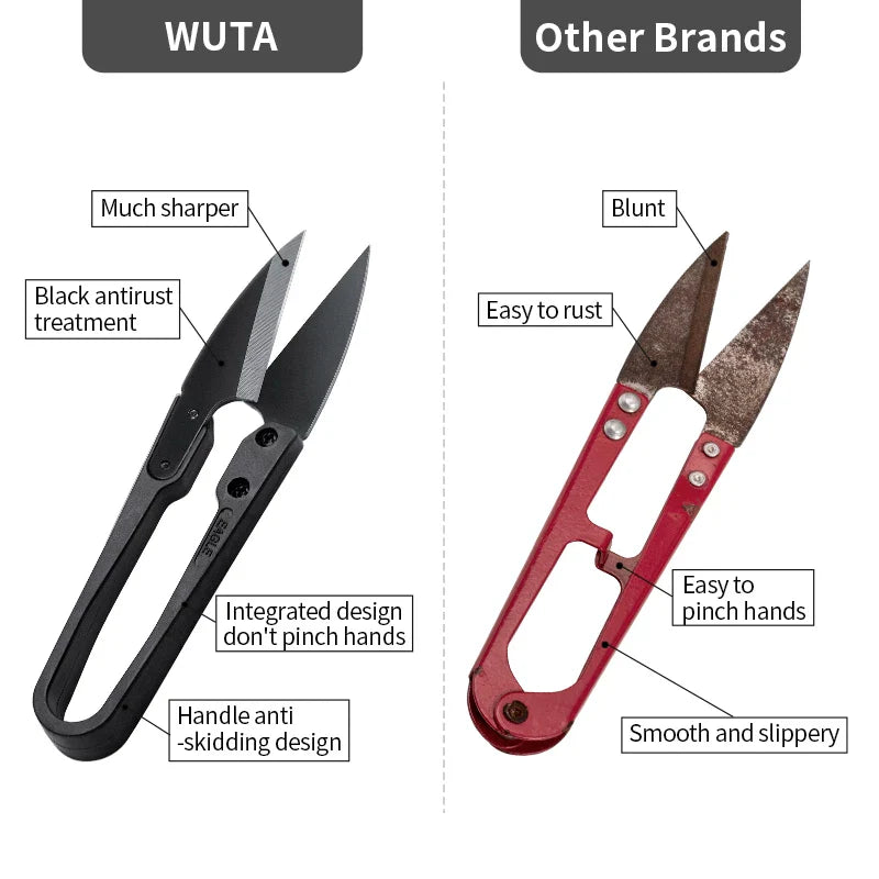 1PC Nippers U Shape Clippers Steel Scissors | WUTA