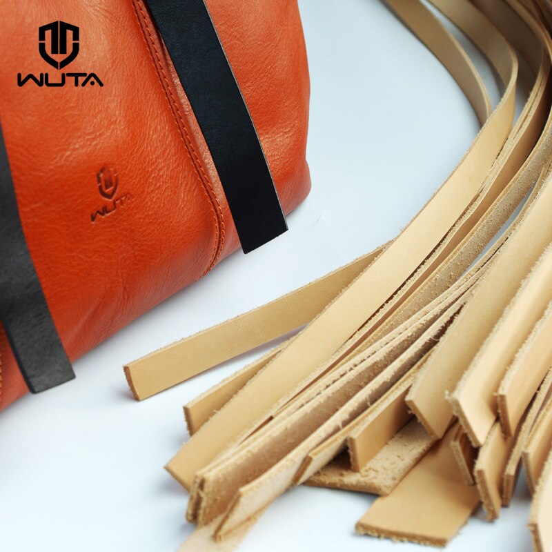 5/20/25/30mm Width Vegetable Tanned Leather Shoulder Strap | WUTA