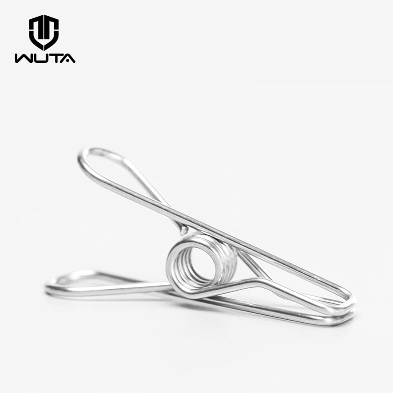 4pcs Hot Stainless Steel Metal Spring Clips | WUTA