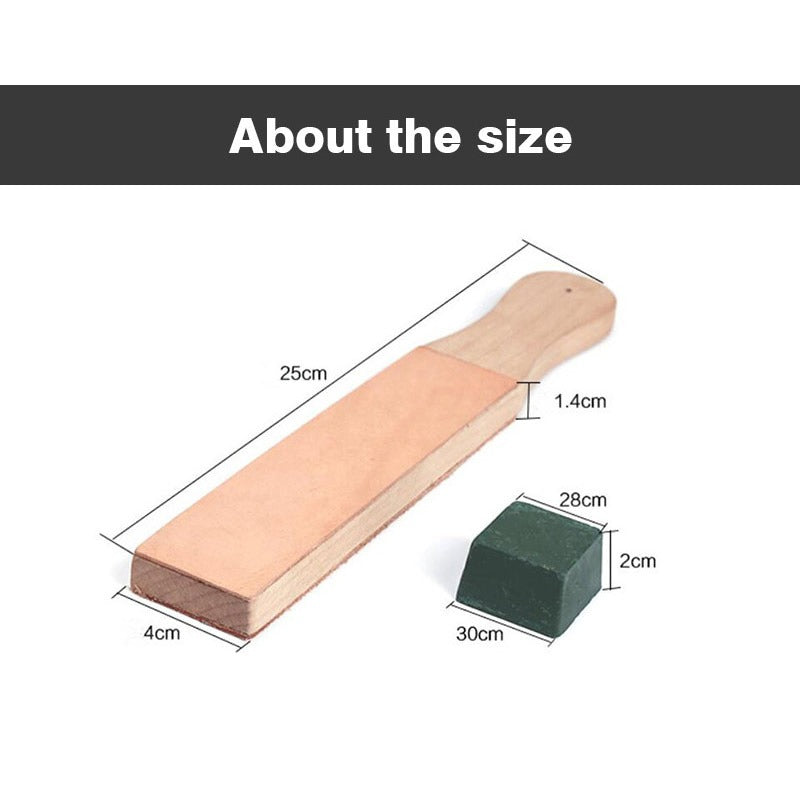 Leather Knife Sharpener Sharpening Strop Tool | WUTA