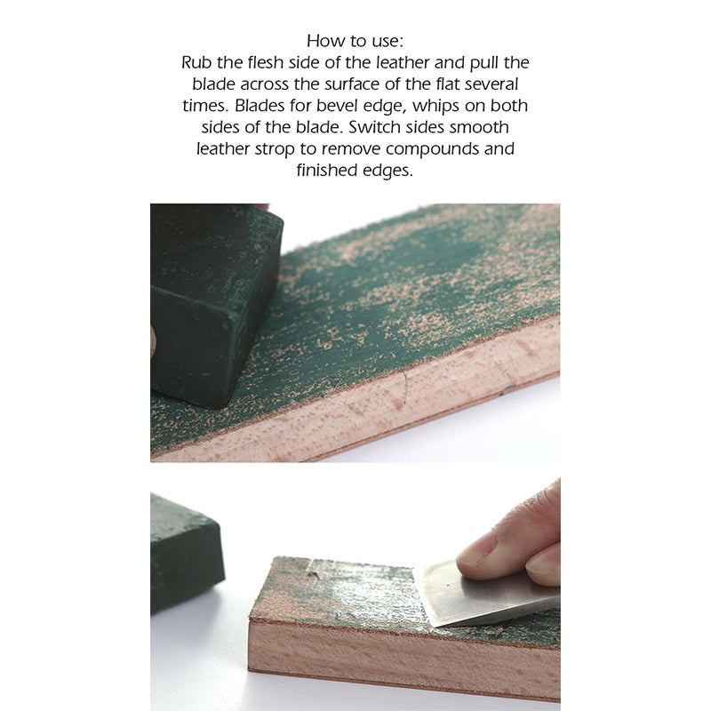 Leather Knife Sharpener Sharpening Strop Tool | WUTA