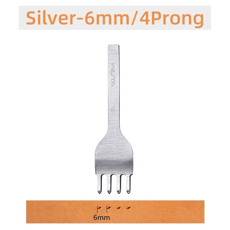 Leather Chisel Tool Diamond Thorn Iron Hole Punch | WUTA